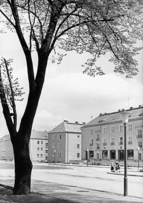 Hoyerswerda, Schulstraße (Foto: Archiv Stadtmuseum Hoyerswerda)