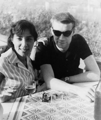 Brigitte Reimann mit Siegfried Pitschmann (Foto: Käte Bekier, Literaturzentrum Neubrandenburg)